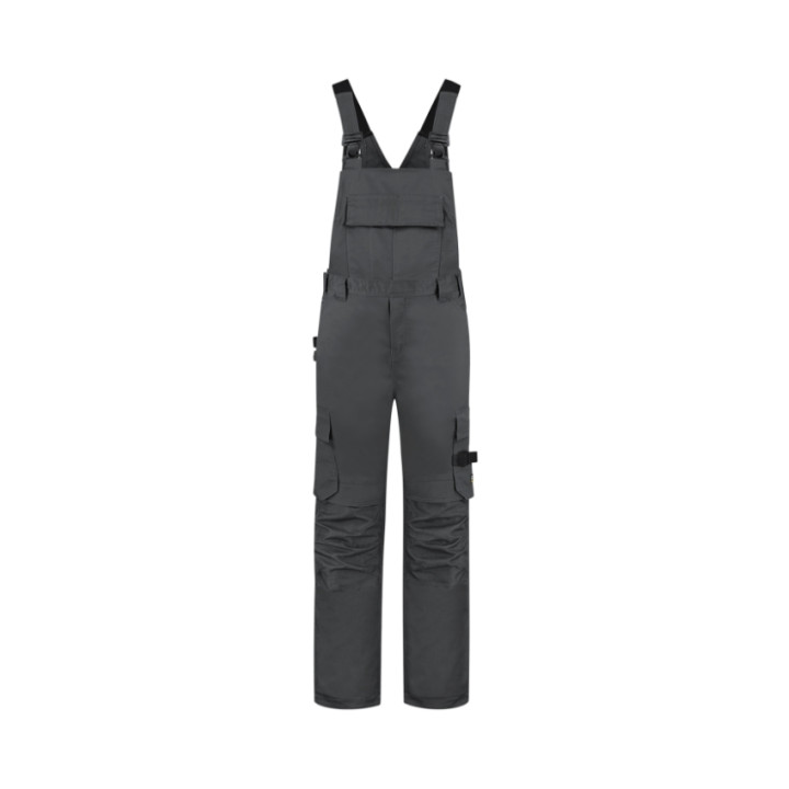 Cottes à brettelle unisex Bib & Brace Twill Cordura T67 - gris foncé