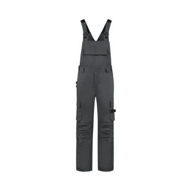 Cottes à brettelle unisex Bib & Brace Twill Cordura T67 - gris foncé
