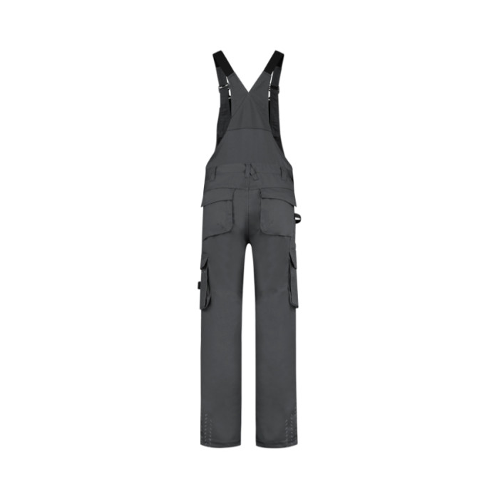 Cottes à brettelle unisex Bib & Brace Twill Cordura T67 - gris foncé