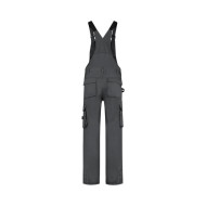 Cottes à brettelle unisex Bib & Brace Twill Cordura T67 - gris foncé