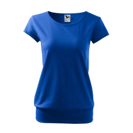 Tee-shirt femme City 120 - bleu royal