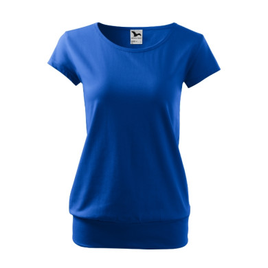 Tee-shirt femme City 120 - bleu royal