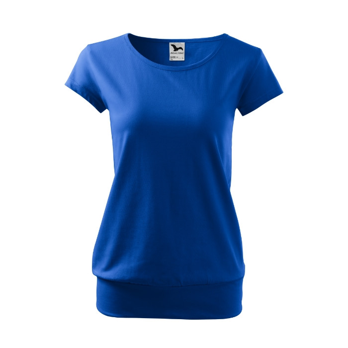 Tee-shirt femme City 120 - bleu royal