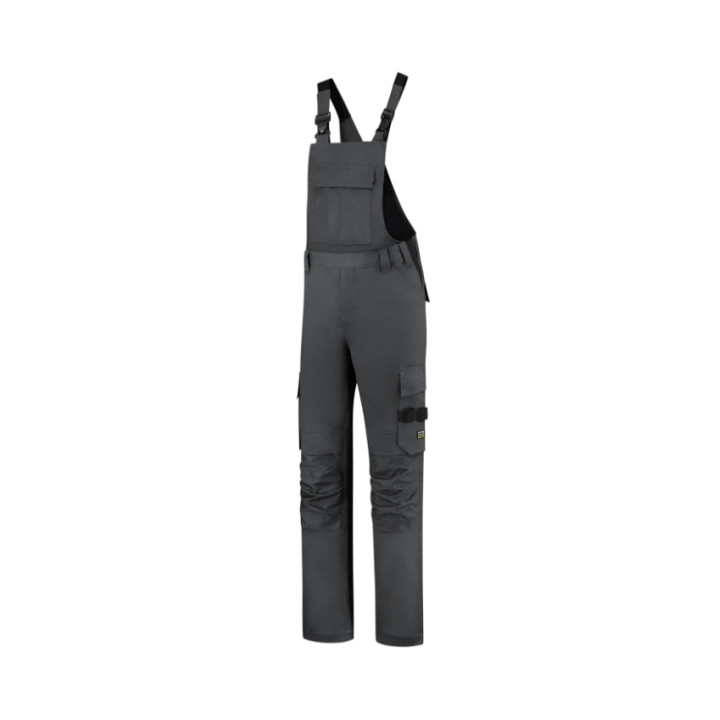 Cottes à brettelle unisex Bib & Brace Twill Cordura T67 - gris foncé