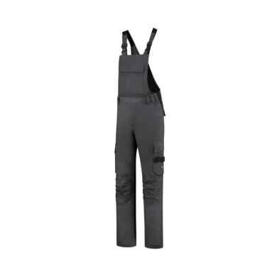 Cottes à brettelle unisex Bib & Brace Twill Cordura T67 - gris foncé