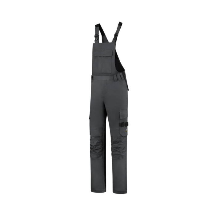 Cottes à brettelle unisex Bib & Brace Twill Cordura T67 - gris foncé