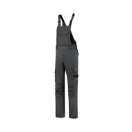 Cottes à brettelle unisex Bib & Brace Twill Cordura T67 - gris foncé