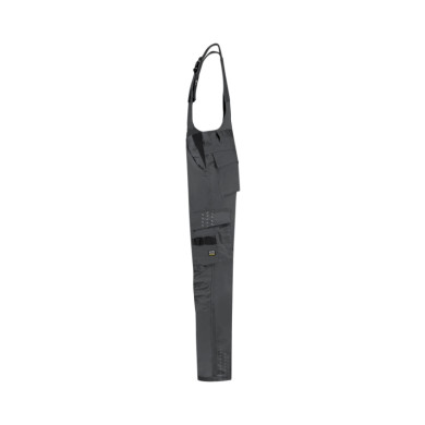 Cottes à brettelle unisex Bib & Brace Twill Cordura T67 - gris foncé