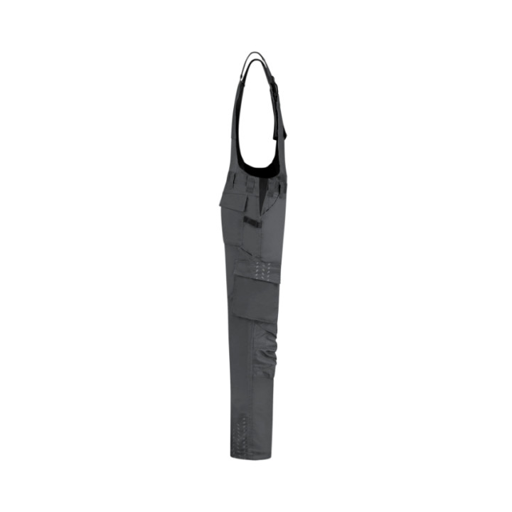 Cottes à brettelle unisex Bib & Brace Twill Cordura T67 - gris foncé