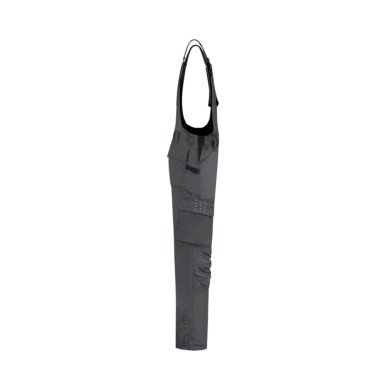 Cottes à brettelle unisex Bib & Brace Twill Cordura T67 - gris foncé