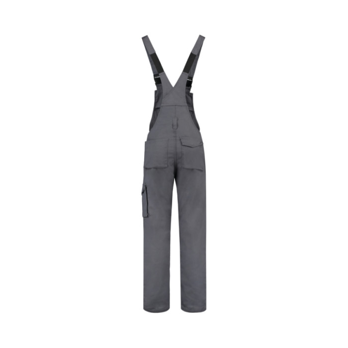 Cottes à brettelle unisex Dungaree Overall Industrial T66 - convoy gray