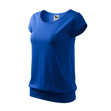Tee-shirt femme City 120 - bleu royal