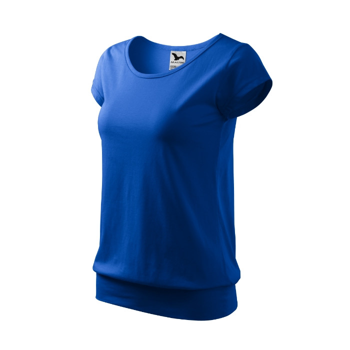 Tee-shirt femme City 120 - bleu royal
