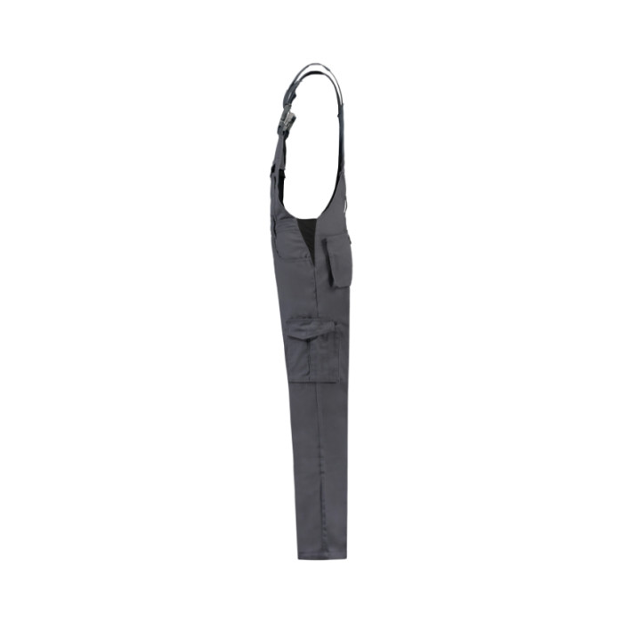 Cottes à brettelle unisex Dungaree Overall Industrial T66 - convoy gray