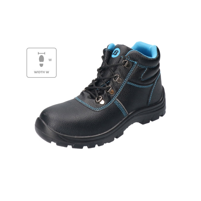 Chaussures de sécurité montantes unisex Sirocco blue W B77 - noir