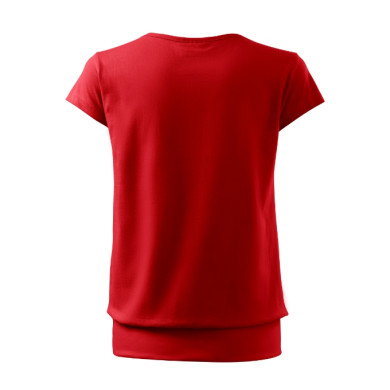 Tee-shirt femme City 120 - rouge