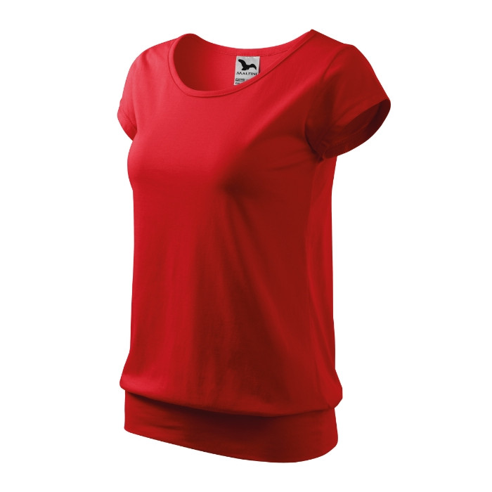 Tee-shirt femme City 120 - rouge