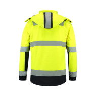 Blouson softshell unisex Bi-color EN ISO 20471 Softshell T52 - jaune fluorescent