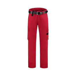 Pantalon de travail unisex Work Pants Twill T64 - rouge