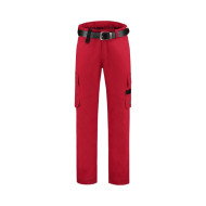 Pantalon de travail unisex Work Pants Twill T64 - rouge
