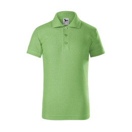 Polo enfant Pique Polo X22 - vert herbe