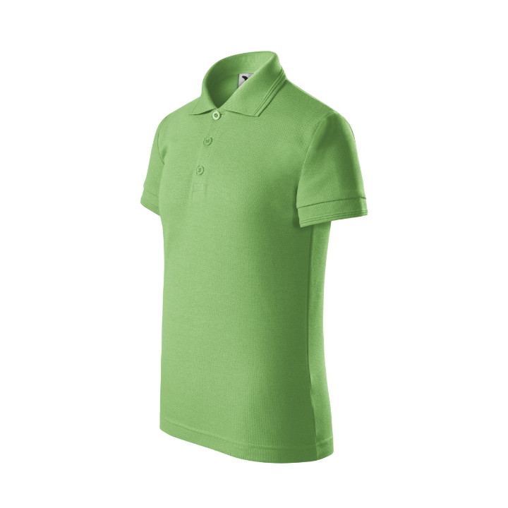 Polo enfant Pique Polo X22 - vert herbe