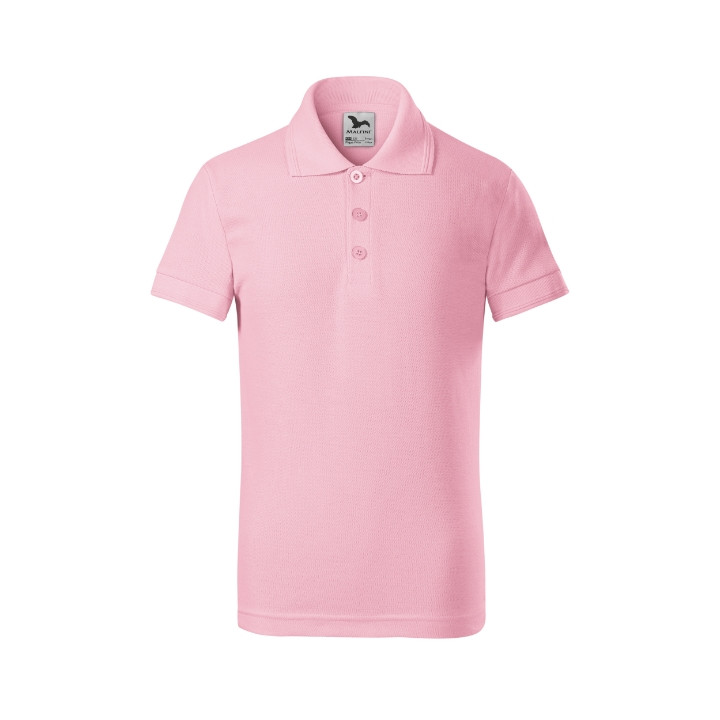 Polo enfant Pique Polo X22 - rose