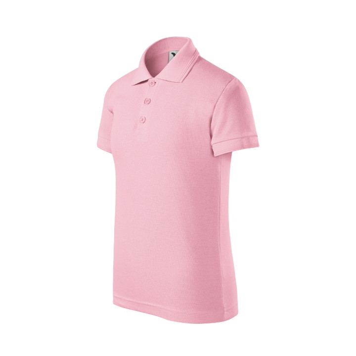 Polo enfant Pique Polo X22 - rose