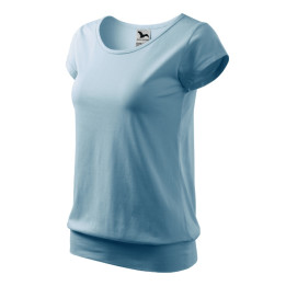 Tee-shirt femme City 120 - bleu ciel