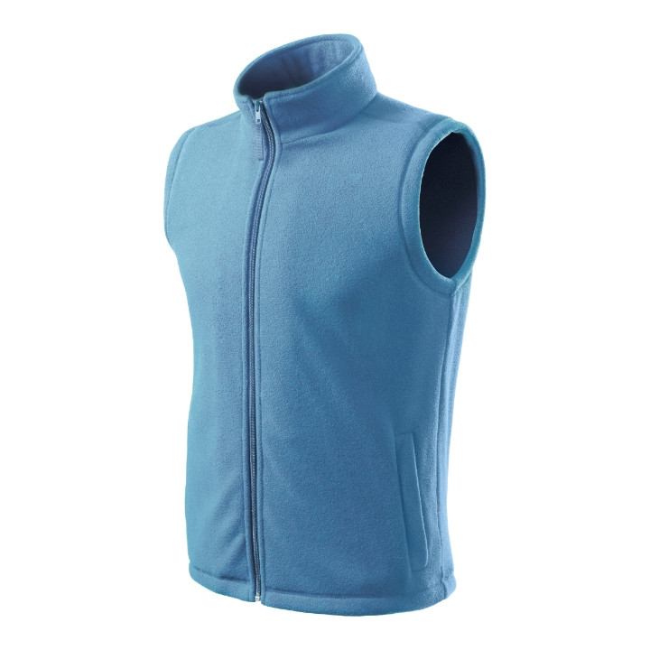 Gilet polaire unisex Next 5X8 - bleu azur