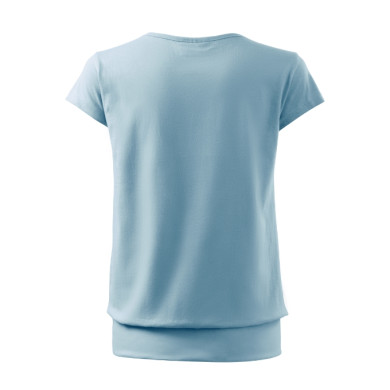 Tee-shirt femme City 120 - bleu ciel