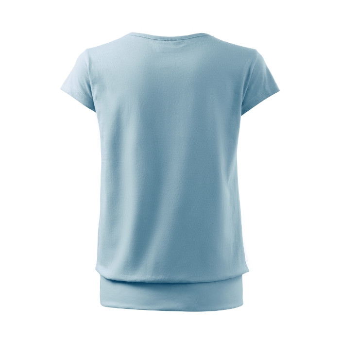Tee-shirt femme City 120 - bleu ciel