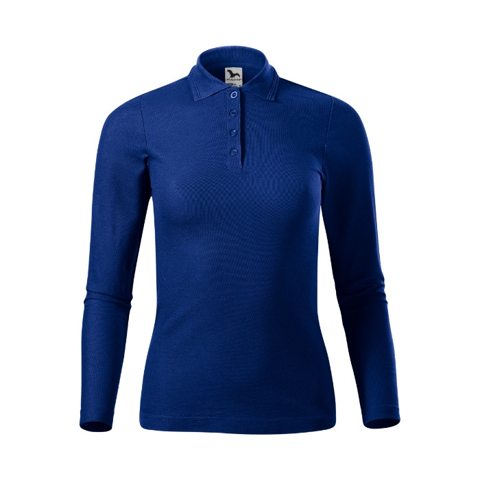 Polo femme Pique Polo LS 231 - bleu royal