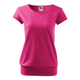 Tee-shirt femme City 120 - magenta