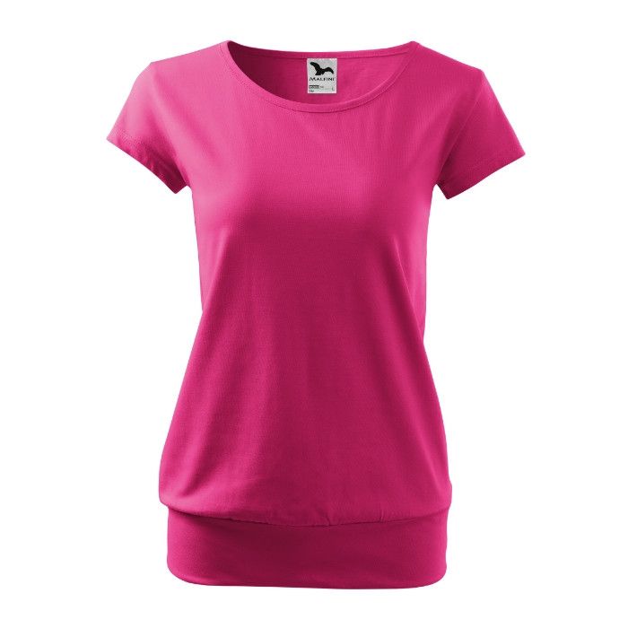 Tee-shirt femme City 120 - magenta