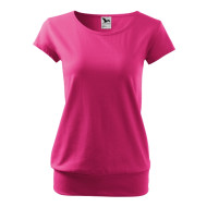 Tee-shirt femme City 120 - magenta
