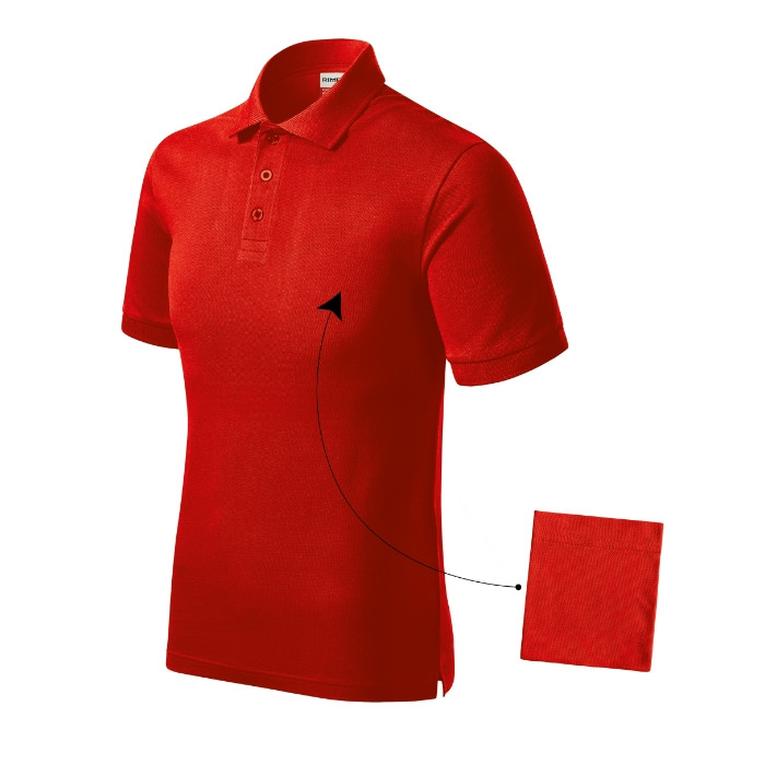 Polo homme Resist Heavy Polo R20 - rouge