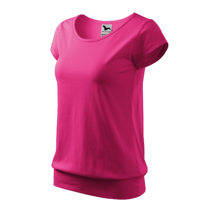 Tee-shirt femme City 120 - magenta