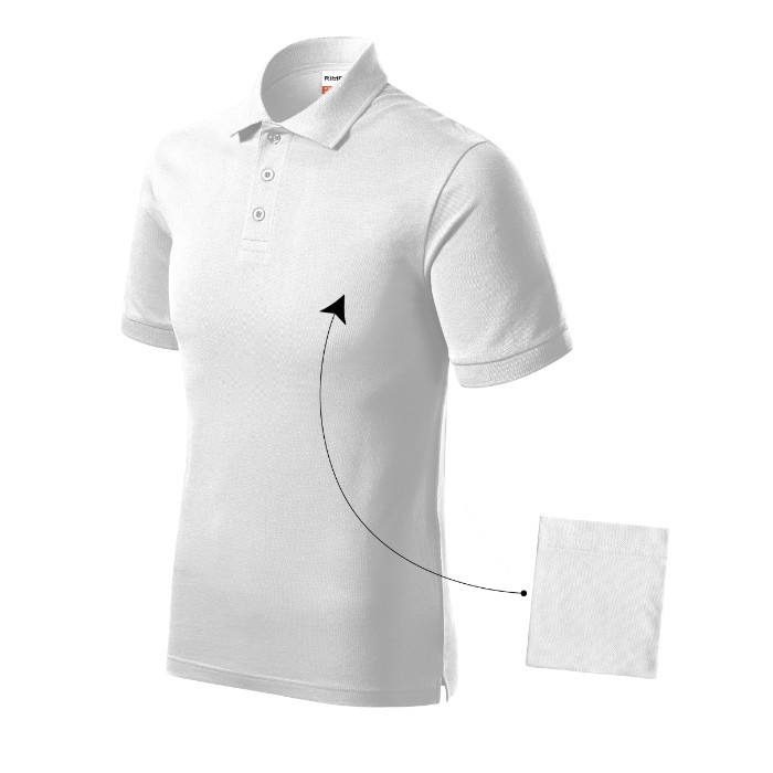 Polo homme Resist Heavy Polo R20 - blanc