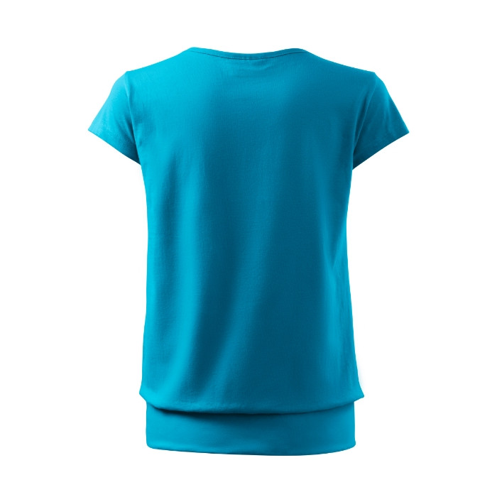 Tee-shirt femme City 120 - turquoise