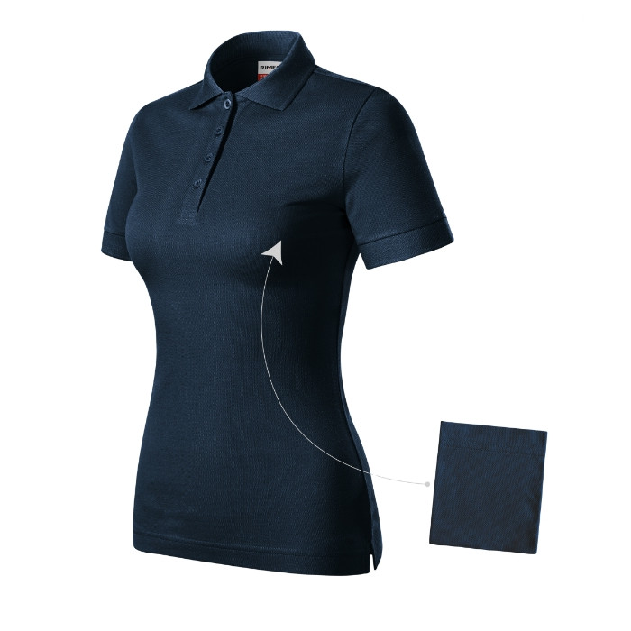 Polo femme Resist Heavy Polo R21 - bleu marine
