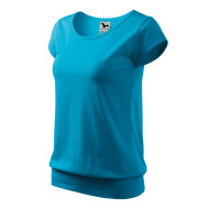 Tee-shirt femme City 120 - turquoise