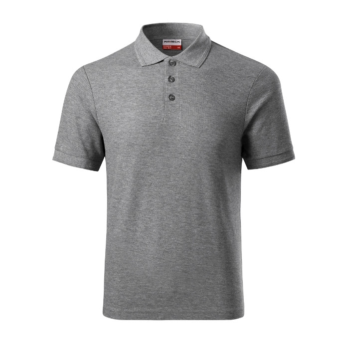 Polo homme Reserve R22 - gris chiné foncé