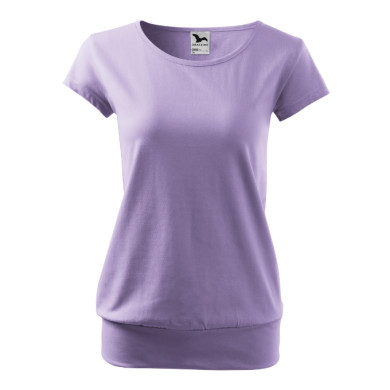 Tee-shirt femme City 120 - lavande
