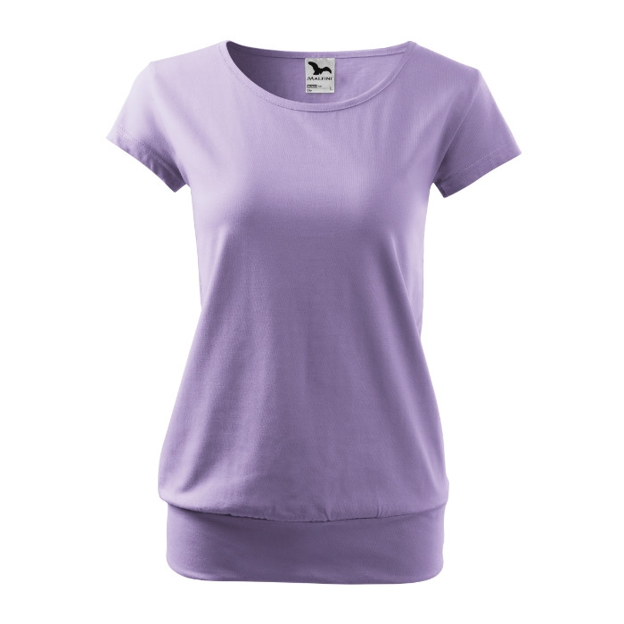 Tee-shirt femme City 120 - lavande