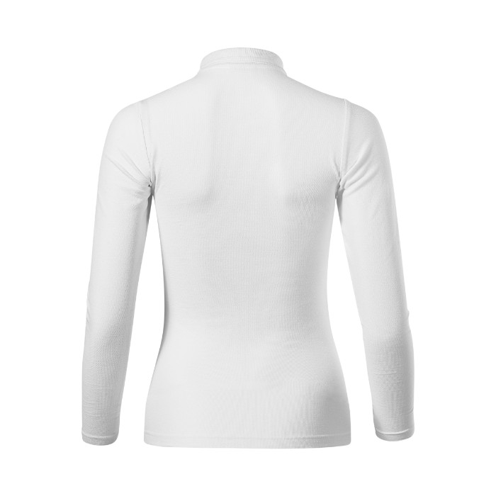 Polo femme Pique Polo LS 231 - blanc
