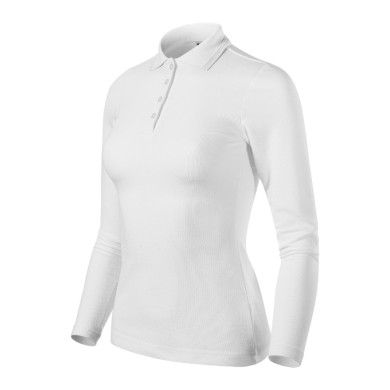 Polo femme Pique Polo LS 231 - blanc