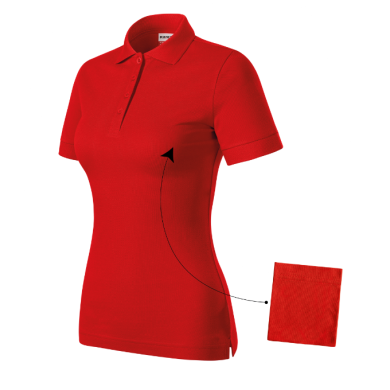 Polo femme Resist Heavy Polo R21 - rouge