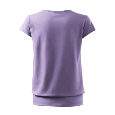Tee-shirt femme City 120 - lavande