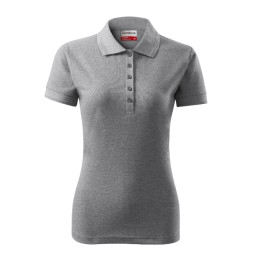 Polo femme Reserve R23 - gris chiné foncé